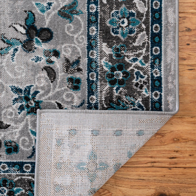 Oriental Indoor Rug, Rectangle 5'3" x 8'