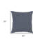 Coussin décoratif bleu ardoise
