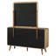 Commode 6 tiroirs avec miroir Saturn