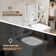 Square Smart Toilet with Built-In Tank,LED Display,Auto Flush,Remote Control,Warm Water&Heated Seat