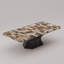 Arboresce Petrified Wood Coffee Table-923362487
