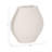 Brayden Studio® Elphantine 3D Printed Vase, Ivory/Beige-1294797457
