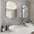 Glass Arabesque 4" x 5" Glass Novelty Tile-959000820