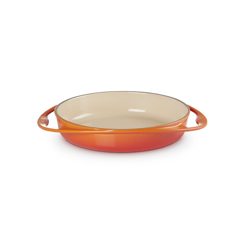 Le Creuset Cast Iron Round Tatin Dish 25cm Volcanic