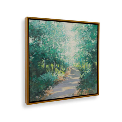 «Morning Path» par Julia Purinton, reproduction d'art sur toile