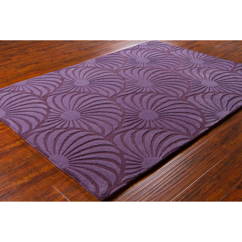 Tapis floral, 5 pi x 7 pi