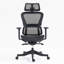Chaise de bureau en filet à haut dossier: 8366HP-BK