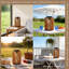 Solar Lantern 24cm Integrated LED Outdoor Table Lamp-127361041