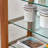 American Style Minimalist Glass Bookcase