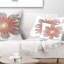Coussin lombaire floral simple fractal