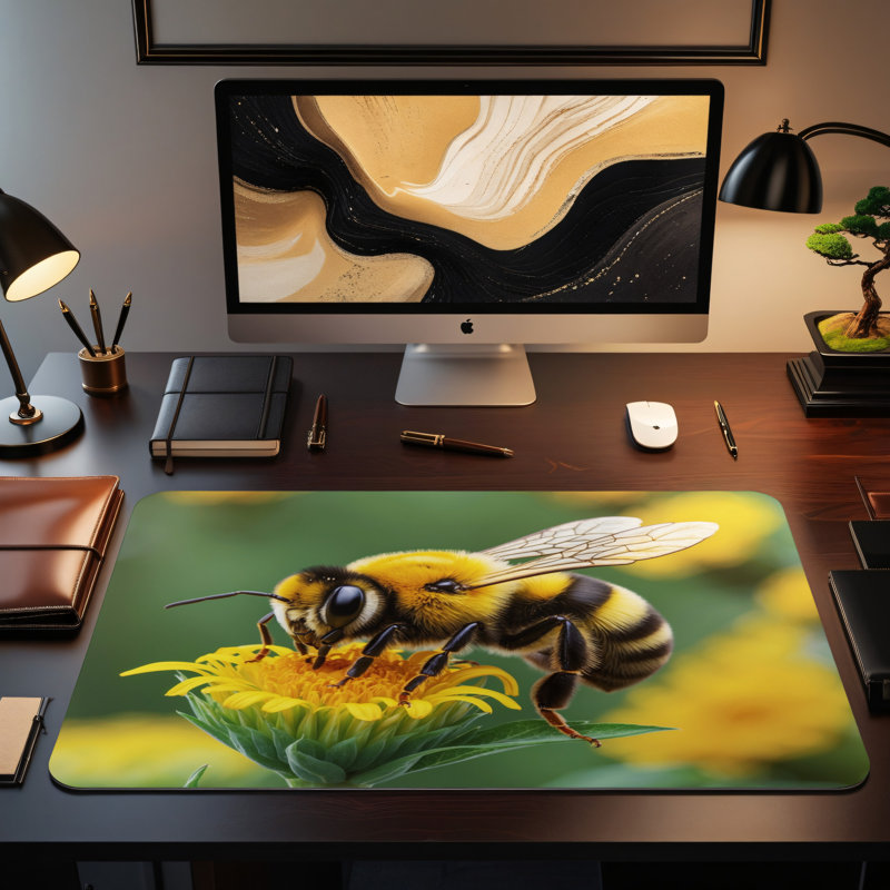 Polyester Desk Pad, 23.6x13.8