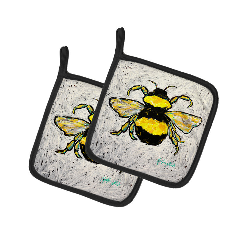 Caroline's Treasures Martin Welch New Artwork Polyester Potholder Set