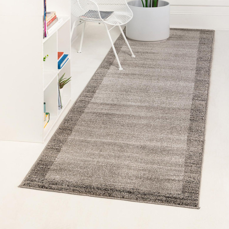 Tapis gris clair Hermina