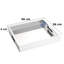 Savard Glass Mirror Vanity Tray-1335954556