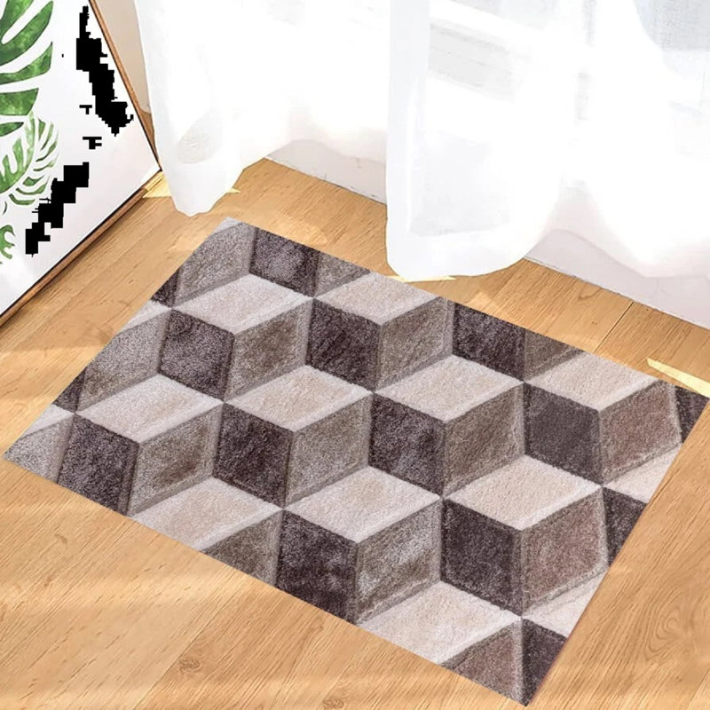 Shag Area Rug, Rectangle 60 x 110 cm