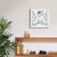 «Suédois tuile I bleu» par Cheri Blum, art mural sur toile-109637396