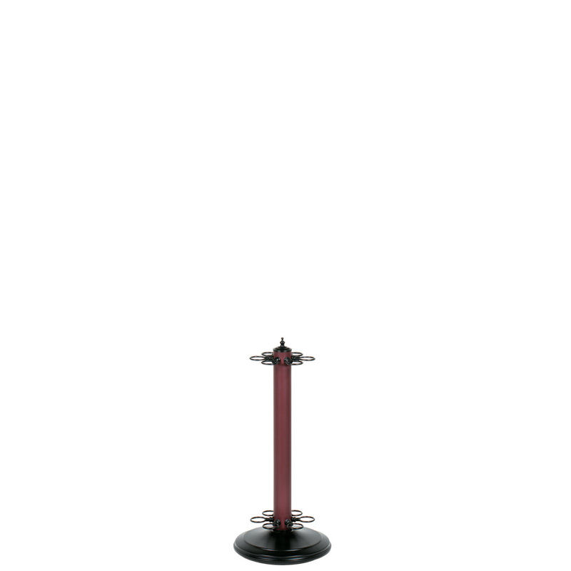Porte-queues de billard RAM Game Room par RAM Game Room, Bourgogne mat, L 24 po x l 11 po
