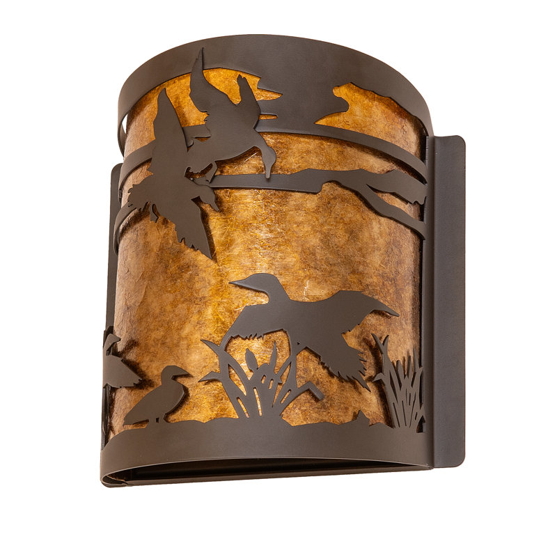 1 - Light Flush Mounted Sconce