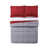 Rouge/gris