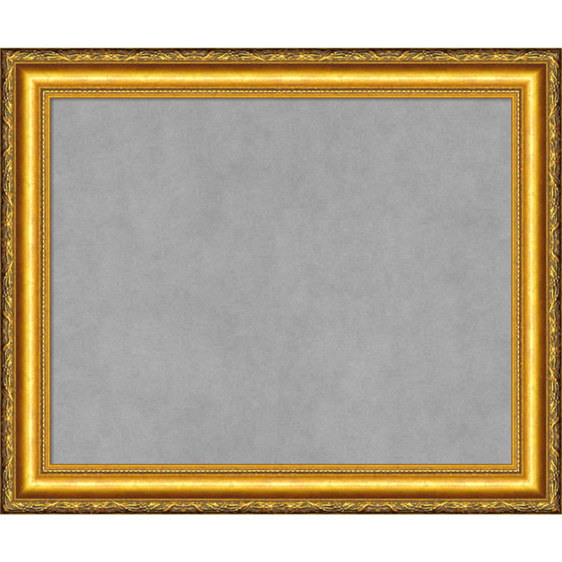 Tableau magnétique encadré doré Colonial, 20" H x 24" W