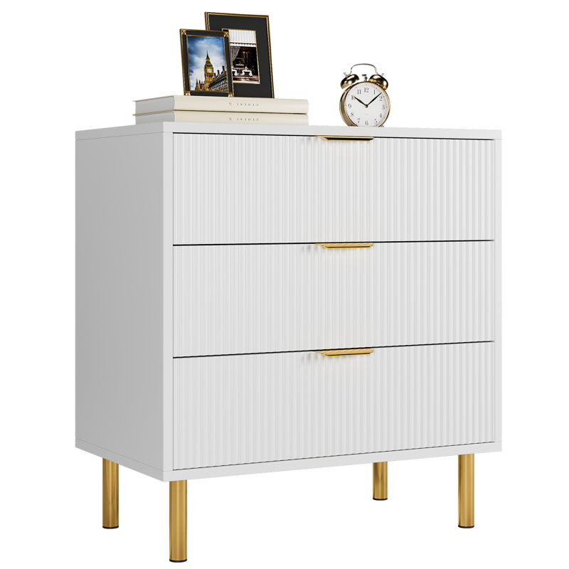 28'' W Nightstand, White