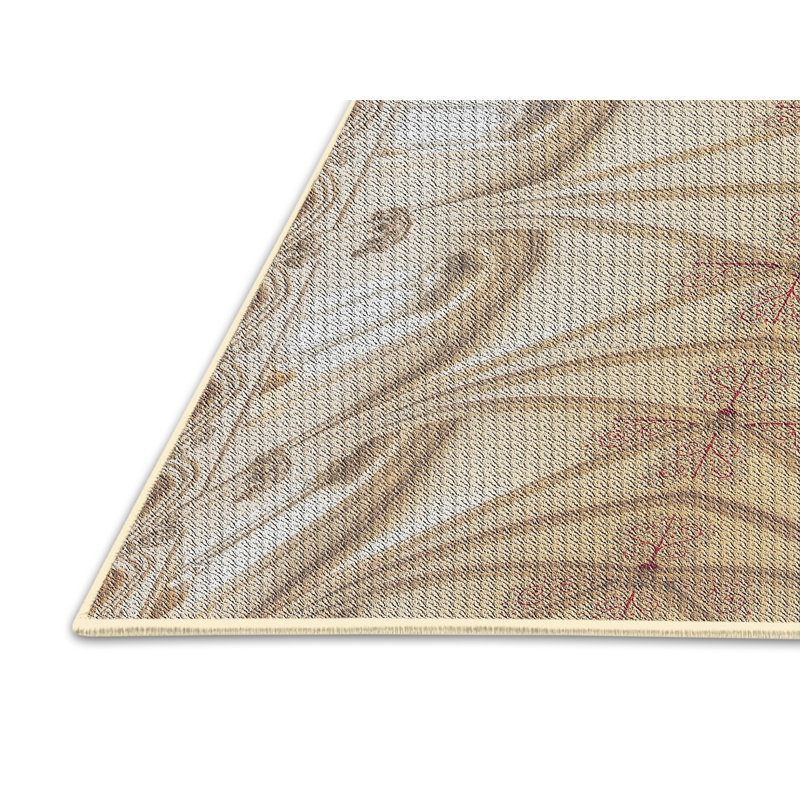 Abstract Indoor Rug, Rectangle 8' x 12'