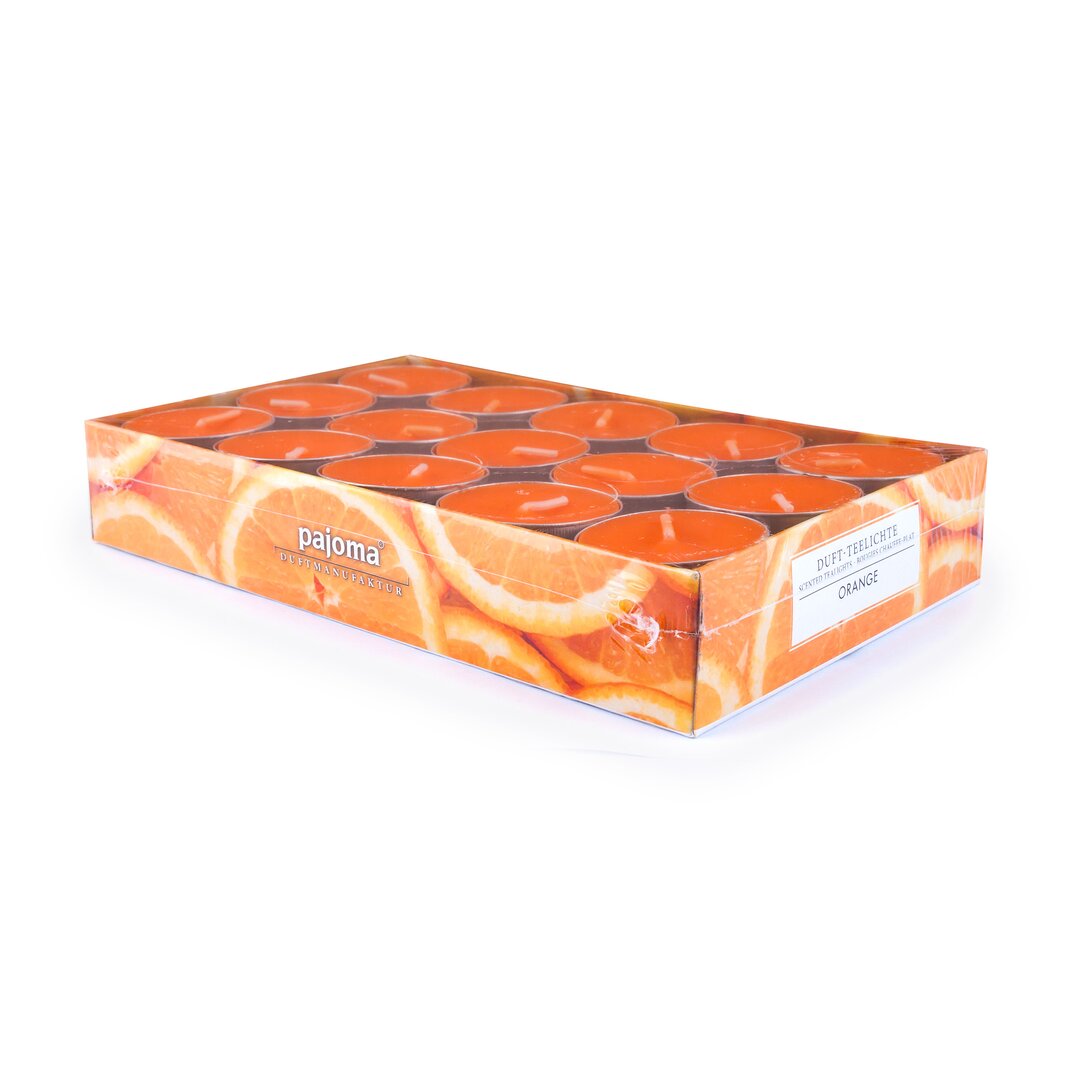 30 Stück Amari Orange duftende Teelicht Kerze Set