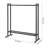 Freestanding Badminton/Tennis Racket Storage Organzier