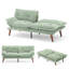Canapé-lit futon convertible capitonné 66 po Serta-894021141