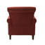 Fauteuil rembourré avec pieds en bois massif Mooresville-305031700
