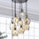 Lustre à niveaux 8 lumières Lengrey