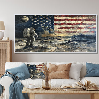 «Kyon Usa Moon Apollo 13 Mission I - Moon Large», art mural
