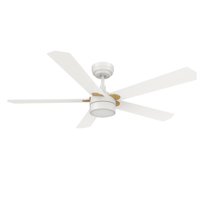 Granby 52'' Smart Ceiling Fan With Remote, Light Kit IncludedWorks With Google Assistant And Amazon Alexa,Siri Shortcut