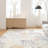 Sportsglyphs Tennis Ivory Power Loom Polyester Area Rug-98943924-120232867