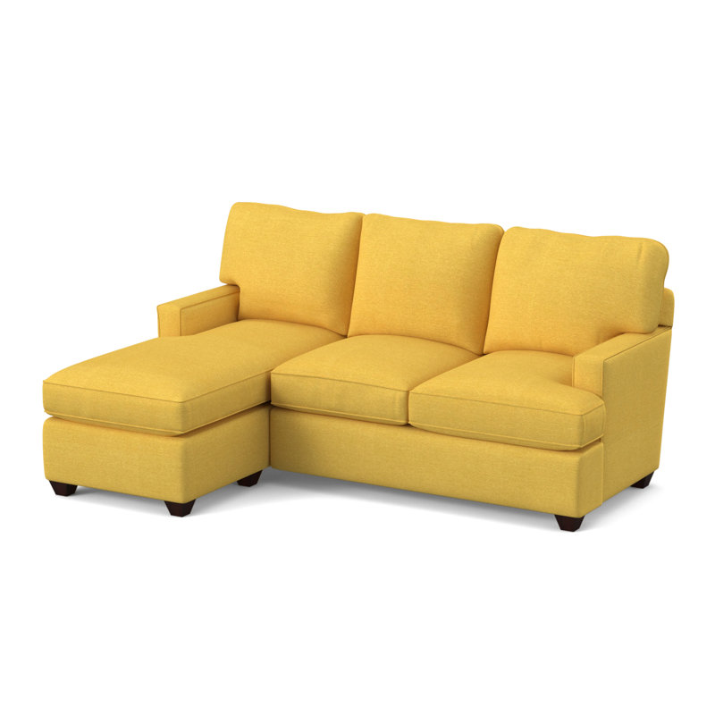 Canapé modulaire réversible avec repose-pieds de 80,5 po de largeur, Mimosa antique