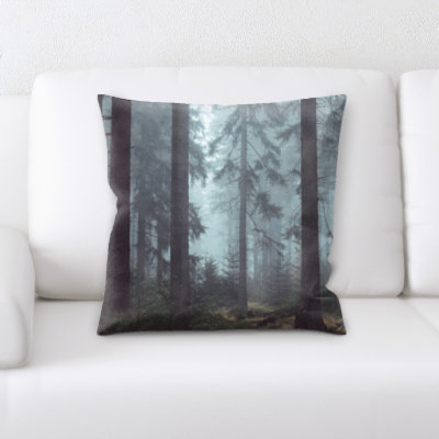 Microsuede Throw Pillow