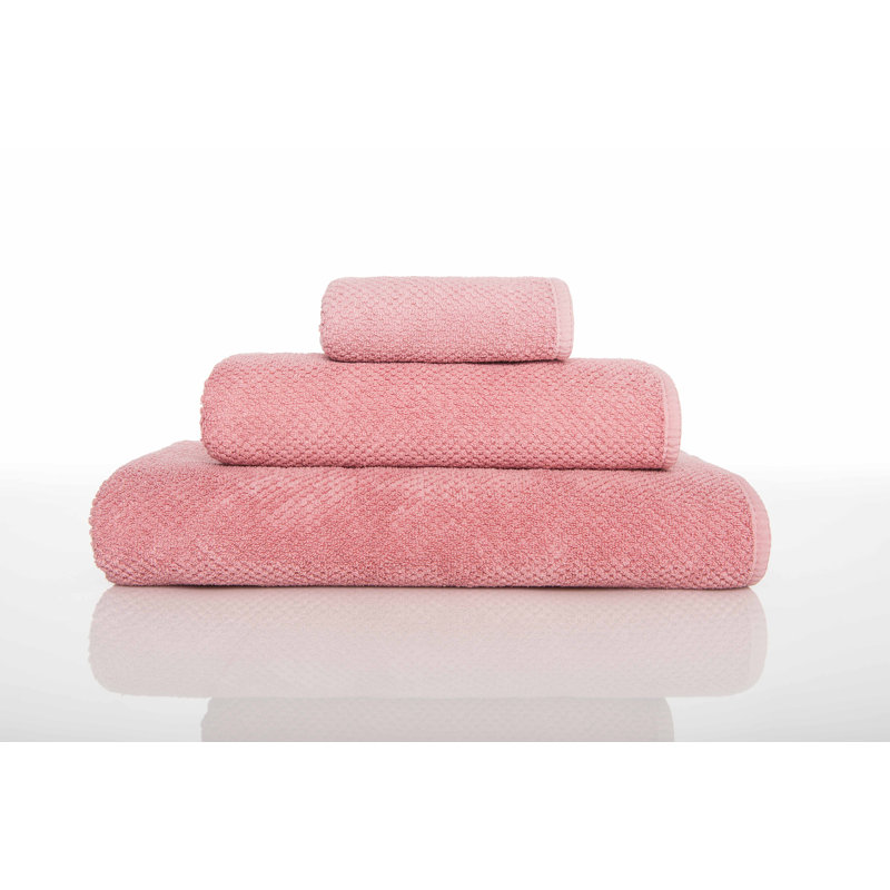 Bee Waffle Waffle Towel, Blush, Medium, Hand Towel 1-Pack