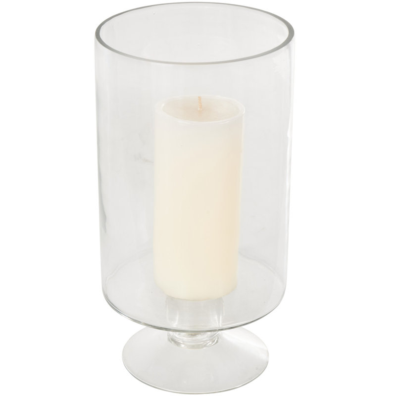 Ouragan de table en verre Perry, H 11,3 po x l 6 po x P 6 po