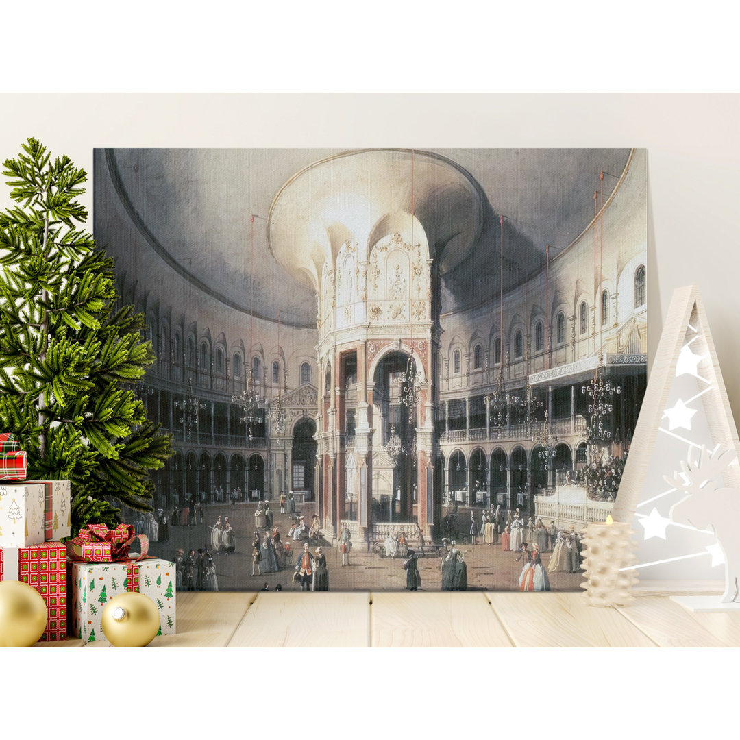 Grand Ballroom Canvas Wall Art, Gallery Wrapped Matte Print, Ready to Hang, Archival Quality, Interior Scene, Statement Piece