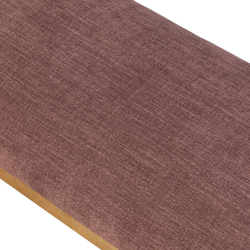 Demi Upholstered Bench, Laughlin Plum