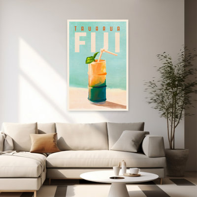 Art contemporain, plage, art tropical