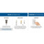 Lustre cylindrique à cinq lumières avec abat-jour-17793757