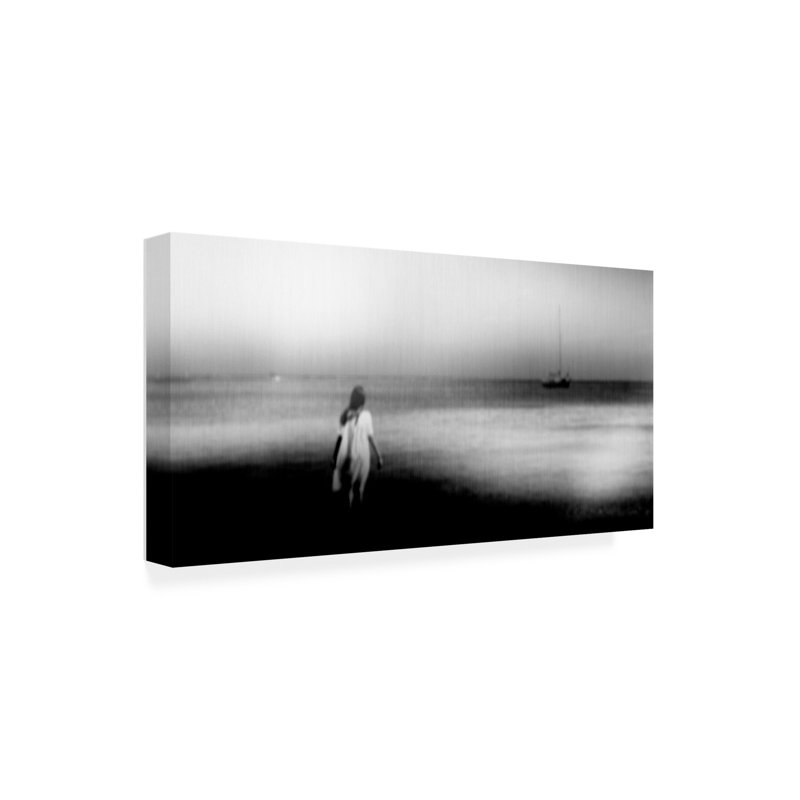 Œuvre sur toile «ologina bolena », H 10 po x l 19 po