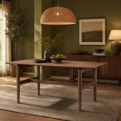 Rectangular Wood Dining Table