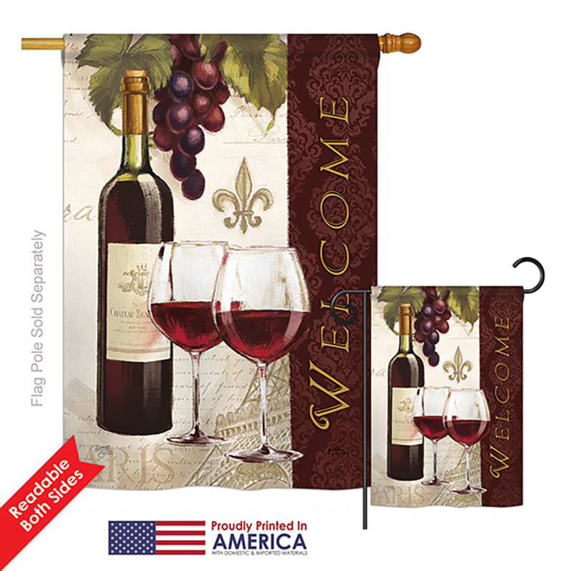 Mckeehan Double Sided Polyester Flag Set