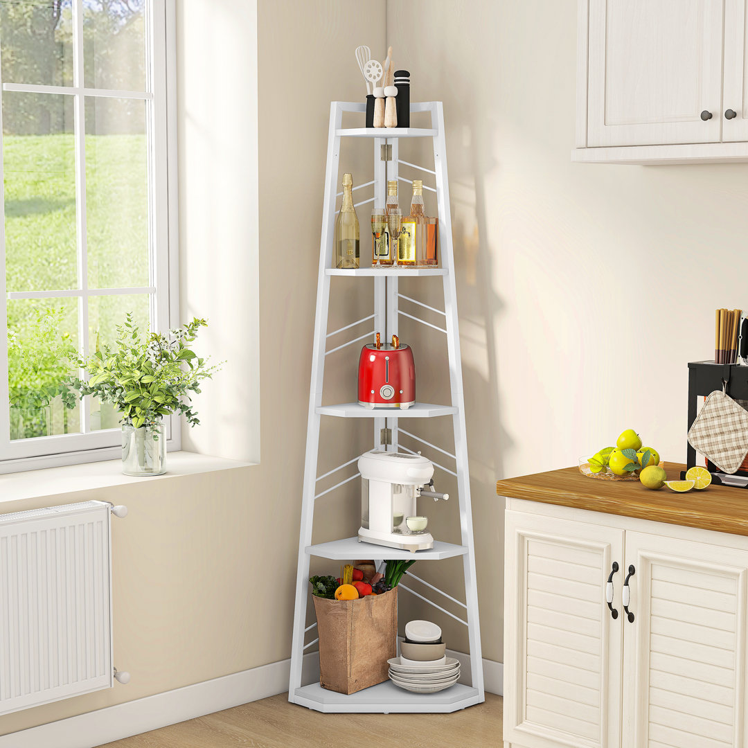 160cm H x 35cm W Metal Bookcase