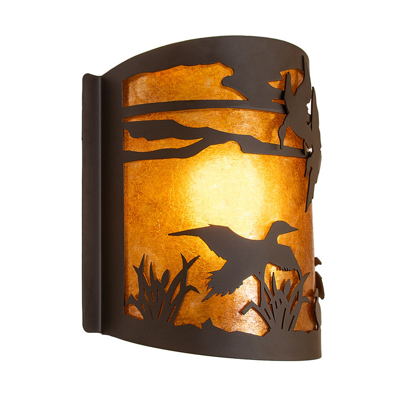 1 - Light Flush Mounted Sconce