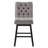 Sapphira Upholstered Counter Stool with Solid Wood Frame-1735701643