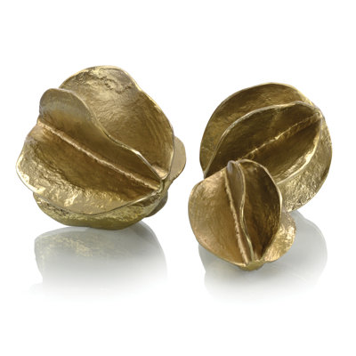 Set of 3 Flowing Waves Spheres