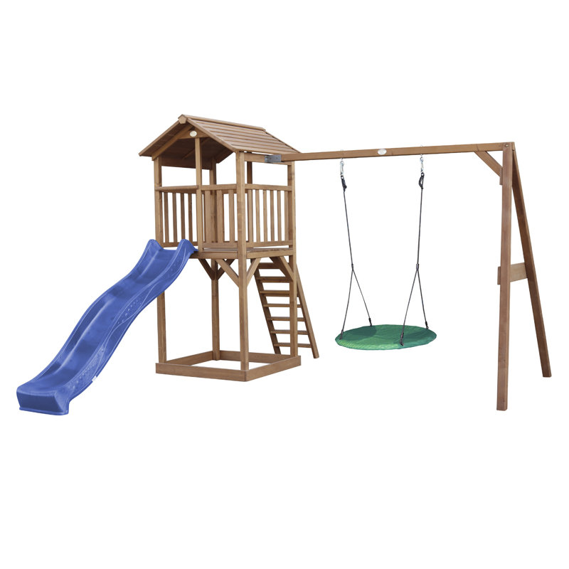 AXI Swing Set with 1 Swing(s) , 1 Slide(s), Blue